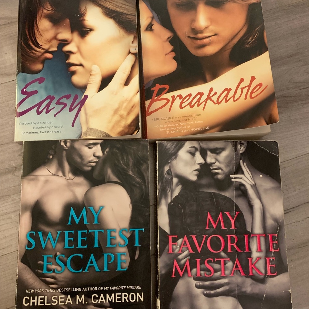 Young Adult Romance Book lot